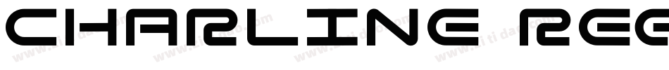 Charline Regular字体转换